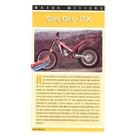 FICHE MOTO TRIAL GAS GAS JTX