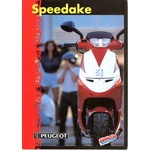 BROCHURE SCOOTER PEUGEOT SPEEDAKE 1994