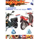 BROCHURE PEUGEOT SCOOTER TREEKER SPEEDFIGHT ZENITH