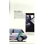 BROCHURE HONDA CIVIC CRX GT GL LUXE SHUTTLE