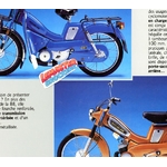 BROCHURE MOTOBECANE SOLEX 1986