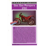 FICHE MOTO GAS GAS PAMPERA 250