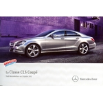 BROCHURE MERCEDES CLS COUPE - TARIF ET EQUIPEMENTS ORIGINAUX 2012
