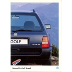 CATALOGUE VW GOLF BREAK 1994