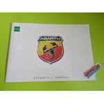 CARNET GARANTIE ET SERVICE ABARTH - ÉDITION BILINGUE