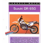 FICHE MOTO SUZUKI DR 650
