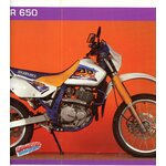 FICHE MOTO SUZUKI DR 650 - DR650