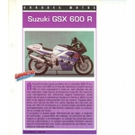 FICHE COLLECTION MOTO SUZUKI GSX600R