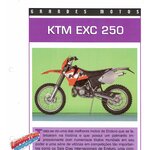 FICHE MOTO KTM EXC 250