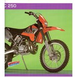 FICHE MOTO KTM EXC 250