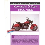 FICHE MOTO KAWASAKI DRIFTER 1500 / 800FICHE MOTO KAWASAKI DRIFTER 1500 / 800