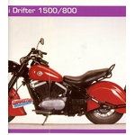FICHE MOTO KAWASAKI DRIFTER 1500 / 800