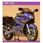 FICHE MOTO KAWASAKI ZZR 250