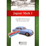 CERTIFICAT D'AUTHENTICITÉ JAGUAR MARK I