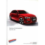 NOTICE D'UTILISATION AUDI A3 S3 EDITION 2014 ORIGINAL