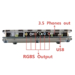 DISTRIBUTEUR PERITEL VIDEO SCART 7 EN 1 AVEC COMMUTATEUR