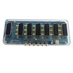 DISTRIBUTEUR PERITEL VIDEO SCART 7 EN 1 AVEC COMMUTATEUR