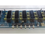 DISTRIBUTEUR PERITEL VIDEO SCART 7 EN 1 AVEC COMMUTATEUR