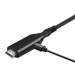 ADAPTATEUR CONVERTISSEUR HDMI VERS PERITEL POUR TV CRT VHS