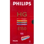 VHS VIERGE PHILIPS HG E150