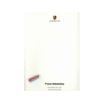 DOSSIER PRESSE PORSCHE – SALON AUTOMOBILE GENÈVE 1998 (33 PAGES   PHOTOS)