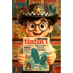NOUVEAU TINTIN N°40 – 1976 – GRAND CONCOURS ÉGYPTE