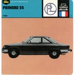 FICHE PANHARD 24  CARS-CARD