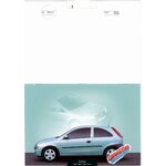BROCHURE OPEL JANTES ALLIAGE CORSA
