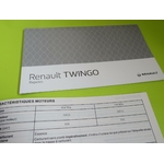 CARNET REPÈRES RENAULT TWINGO 2