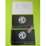 OWNER MANUAL MG ZS   SERVICE PORTFOLIO (ANGLAIS)