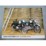 poster-moto-yamaha-yd3-honda-cb72