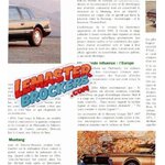 FICHE MERCURY COUGAR XR-7 1967