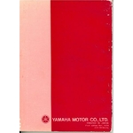 MANUAL PARTS LIST YAMAHA DT250 DT400 1975
