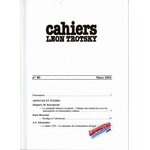 Cahiers Léon Trotsky n° 80 – Revue trimestrielle, mars 2003