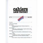 Cahiers Léon Trotsky n° 74 – Revue trimestrielle, juin 2001