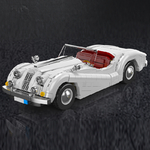 MAQUETTE VOITURE VINTAGE XK140 EN BRIQUES TECHNIQUES MOULD KING 10236