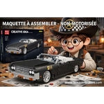 MAQUETTE VOITURE VINTAGE CONTINENTALE 1964 EN BRIQUES TECHNIQUES MOULD KING 10118