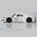 MAQUETTE SUPERCAR UTOPIA BLANCHE EN BRIQUES TECHNIQUES MOULD KING 10196