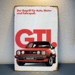 affiche-metallique-golf-mk1-voiture-classique-vintage-14x20cm