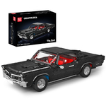 ENSEMBLE DE BRIQUES VOITURE DE COURSE GTO NOIR