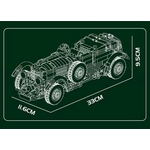 VOITURE RÉTRO ROADSTER DE LUXE ENSEMBLE DE BRIQUES