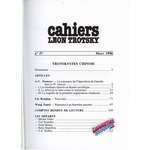 CAHIERS LÉON TROTSKY n° 57 – TROTSKYSTES CHINOIS – REVUE HISTORIQUE 1996