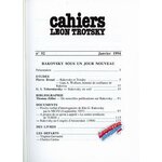 CAHIERS LÉON TROTSKY n° 52 – RAKOVSKY SOUS UN JOUR NOUVEAU – REVUE HISTORIQUE 1994