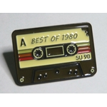PIN'S CASSETTE AUDIO K7 BEST OF 1980 – RETRO VINTAGE ANNÉES 80