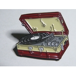 PIN'S PLATINE VINYLE TURNTABLE – TOURNE DISQUE RETRO VINTAGE