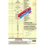 BROCHURE TOYOTA LAND CRUISER BJ71 4X4