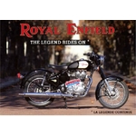BROCHURE ROYAL ENFIELD THE LEGEND RIDES ON – BULLET CLASSIC ELECTRA DOCUMENT VINTAGE