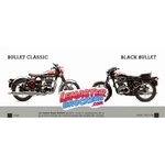 BROCHURE ROYAL ENFIELD THE LEGEND RIDES ON – BULLET CLASSIC ELECTRA DOCUMENT VINTAGE