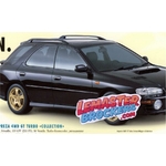 Subaru Impreza noire GT Turbo collection jantes dorées