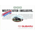 Couverture brochure Subaru Impreza 4WD GT Turbo 555